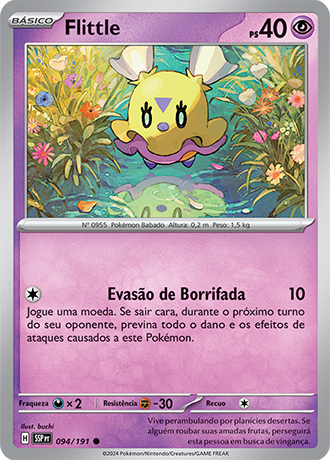 Flittle (094/191) - Carta Avulsa Pokemon