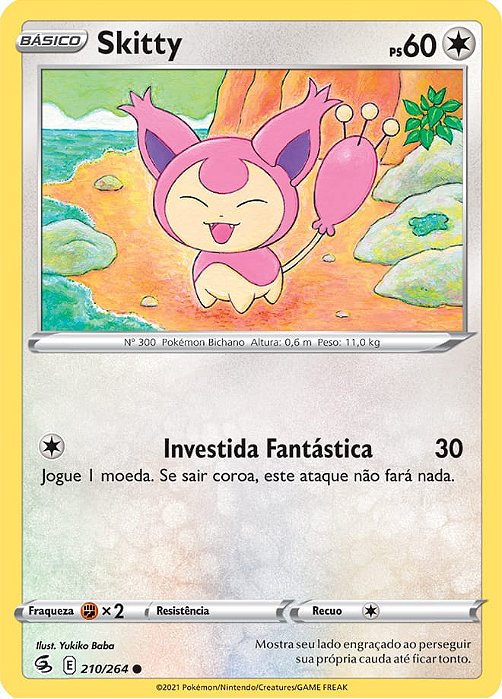 Skitty (210/264) - Carta Avulsa Pokemon
