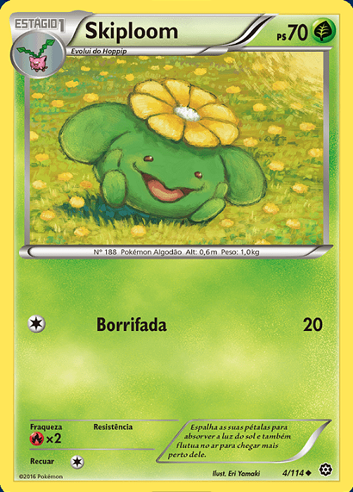 Skiploom (4/114) - Carta Avulsa Pokemon