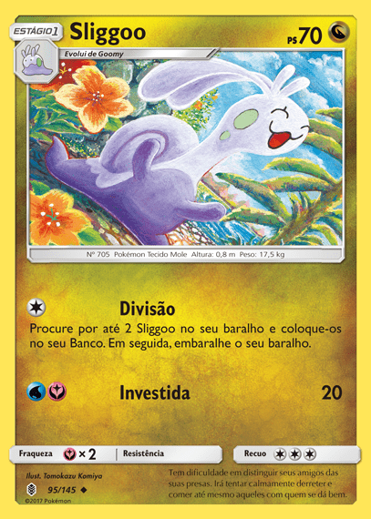 Sliggoo (95/145) - Carta Avulsa Pokemon