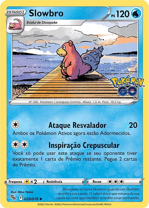Slowbro (020/078) - Carta Avulsa Pokemon
