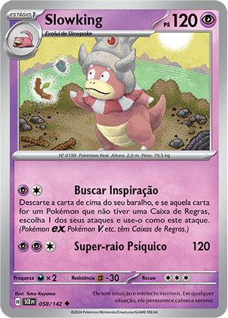 Slowking (058/142) - Carta Avulsa Pokemon