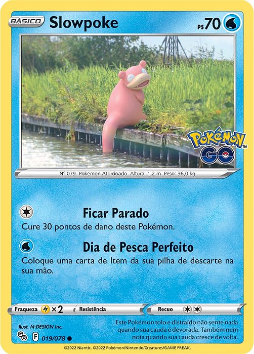 Slowpoke (019/078) - Carta Avulsa Pokemon
