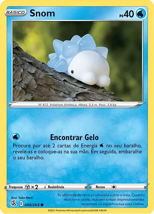 Snom (84/264) - Carta Avulsa Pokemon