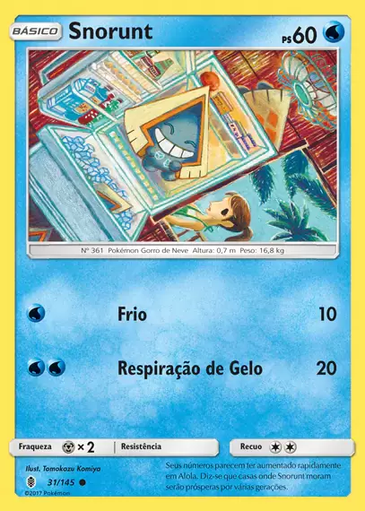 Snorunt (31/145) - Carta Avulsa Pokemon