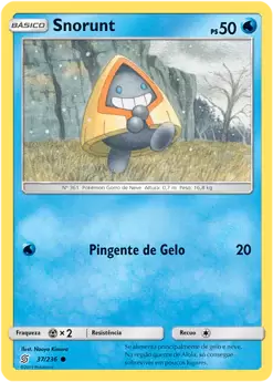 Snorunt (37/236) - Carta Avulsa Pokemon