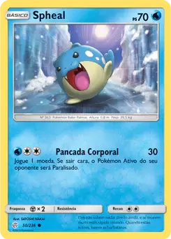 Spheal (50/236) - Carta Avulsa Pokemon