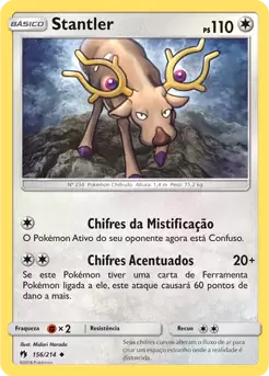 Stantler (156/214) - Carta Avulsa Pokemon