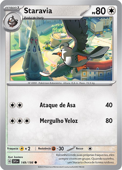 Staravia (149/198) - Carta Avulsa Pokemon