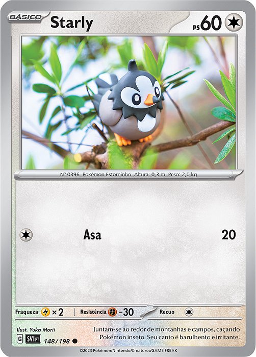 Starly (148/198) - Carta Avulsa Pokemon