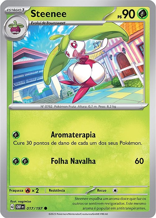 Steenee (017/197) - Carta Avulsa Pokemon