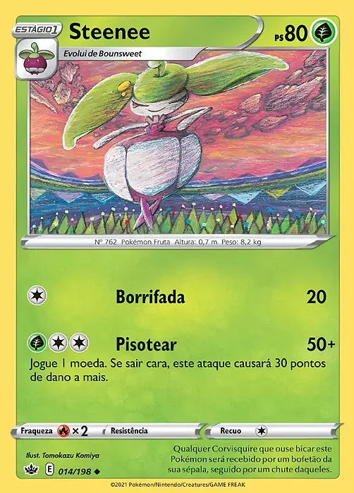 Steenee (14/198) - Carta Avulsa Pokemon