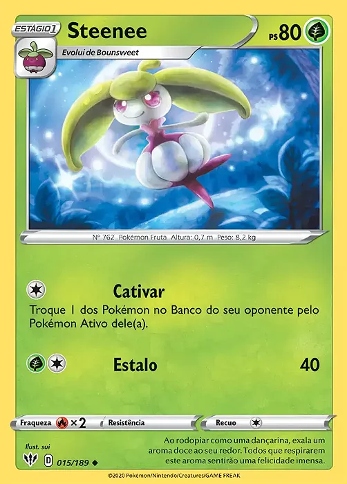 Steenee (15/189) - Carta Avulsa Pokemon