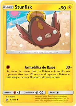 Stunfisk (67/236) - Carta Avulsa Pokemon