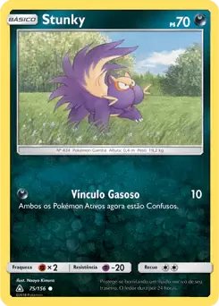 Stunky (75/156) - Carta Avulsa Pokemon