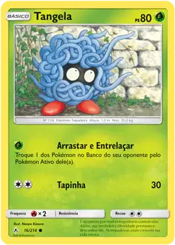 Tangela (16/214) - Carta Avulsa Pokemon
