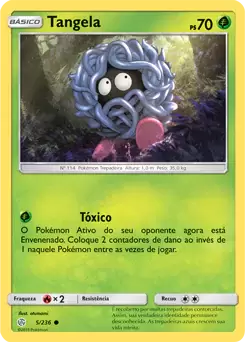 Tangela (5/236) - Carta Avulsa Pokemon