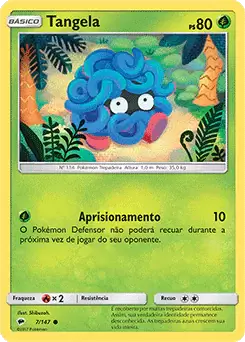 Tangela (7/147) - Carta Avulsa Pokemon