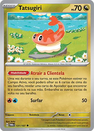 Tatsugiri (131/167) - Carta Avulsa Pokemon