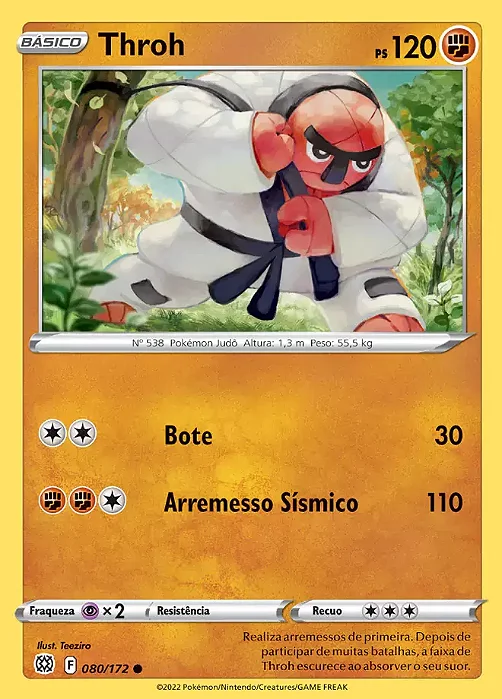 Throh (80/172) - Carta Avulsa Pokemon