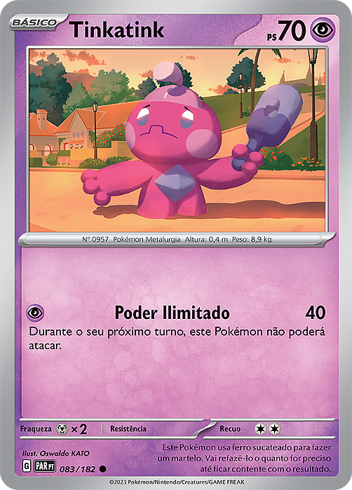 Tinkatink (083/182) - Carta Avulsa Pokemon