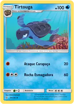 Tirtouga (44/236) - Carta Avulsa Pokemon
