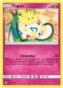 Togepi (136/214) REV FOIL - Carta Avulsa Pokemon