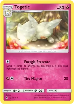 Togetic (137/214) - Carta Avulsa Pokemon