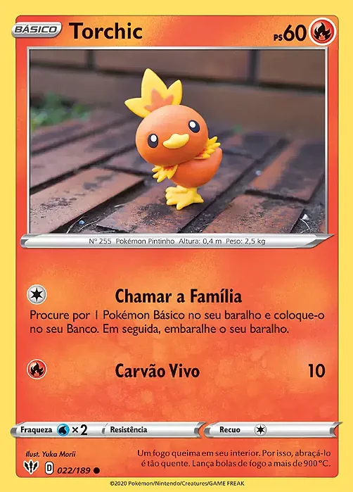 Torchic (22/189) - Carta Avulsa Pokemon