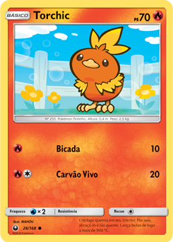Torchic (26/168) - Carta Avulsa Pokemon