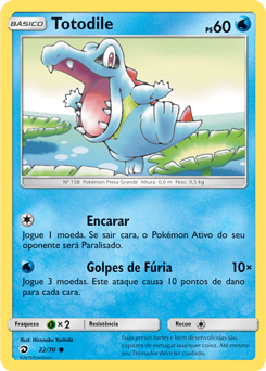 Totodile (22/70) - Carta Avulsa Pokemon