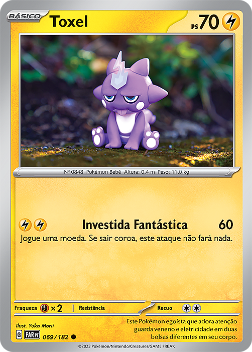 Toxel (069/182) - Carta Avulsa Pokemon