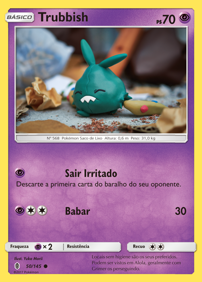 Trubbish (50/145) - Carta Avulsa Pokemon