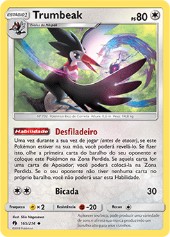Trumbeak (165/214) - Carta Avulsa Pokemon