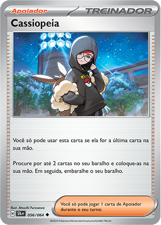 Cassiopeia (056/064) - Carta Avulsa Pokemon