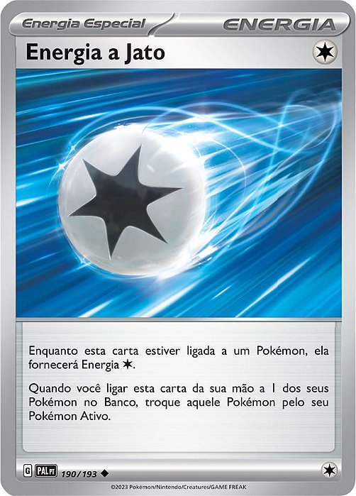 Energia a Jato / Jet Energy (190/193) - Carta Avulsa Pokemon