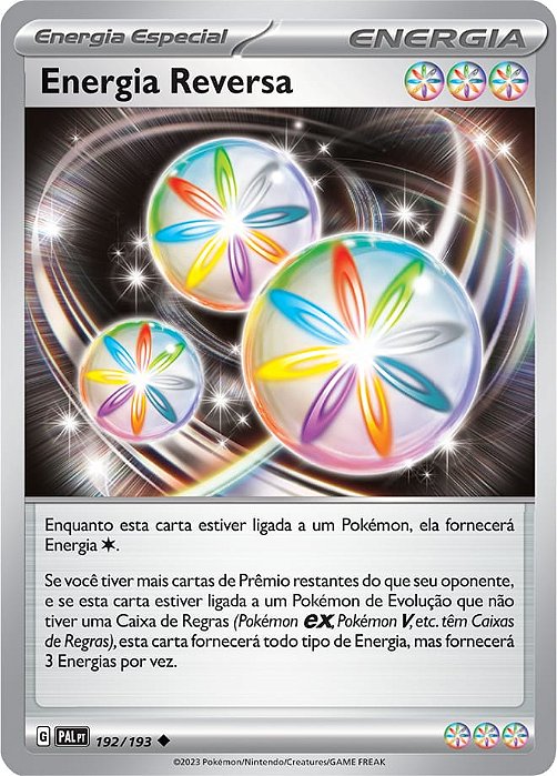 Energia Reversa / Reversal Energy (192/193) - Carta Avulsa Pokemon