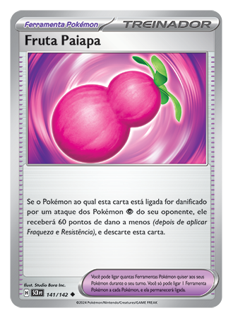 Fruta Paiapa / Payapa Berry (141/142) - Carta Avulsa Pokemon