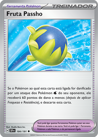 Fruta Passho / Passho Berry (184/191) - Carta Avulsa Pokemon