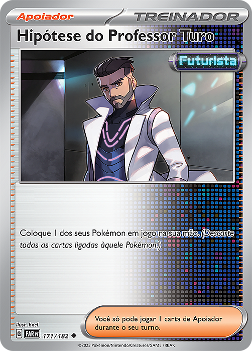 Hipótese do Professor / Turo Professor Turo's Scenario (171/182) - Carta Avulsa Pokemon