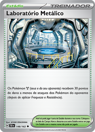 Laboratório Metálico / Full Metal Lab (148/162) - Carta Avulsa Pokemon