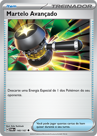Martelo Avançado / Enhanced Hammer (148/167) - Carta Avulsa Pokemon