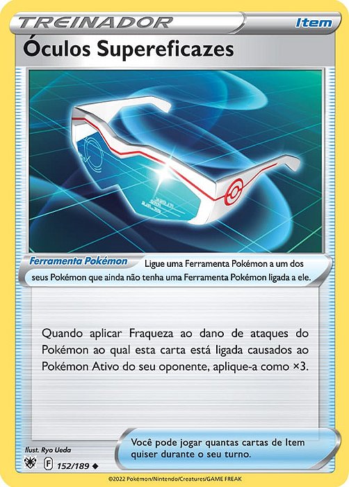 Óculos Supereficazes / Supereffective Glasses (152/189) - Carta Avulsa Pokemon