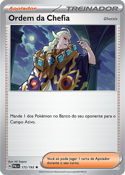 Ordem da Chefia / Boss's Orders (172/193) - Carta Avulsa Pokemon