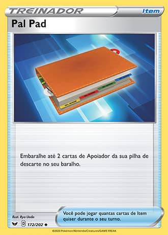 Pal Pad (172/202) - Carta Avulsa Pokemon