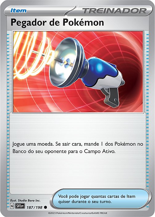 Pegador de Pokémon / Pokemon Catcher (187/198) - Carta Avulsa Pokemon