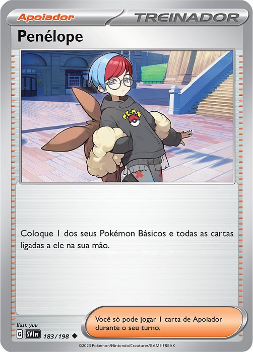 Penélope / Penny (183/198) - Carta Avulsa Pokemon