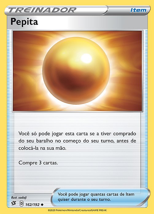 Pepita / Nugget (162/192) - Carta Avulsa Pokemon