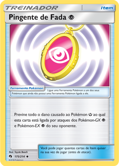 Pingente de Fada (Psíquico) / Fairy Charm (Psychic) (175/214) - Carta Avulsa Pokemon