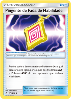 Pingente de Fada de Habilidade / Fairy Charm Ability (171/214) - Carta Avulsa Pokemon